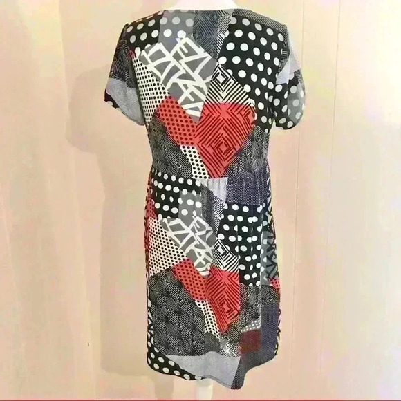 Anthropologie Lili’s Closet Geometric Shift Dress - Picture 5 of 7